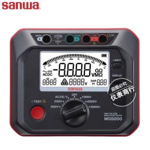 SANWA HIGH VOLTAGE INSULATION RESISTANCE TESTER MG5000