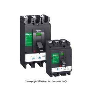 SCHNEIDER EASYPACT CVS400F MCCB BREAKER, 36 KA AT 415 VAC, 3P 3D, MA 320A