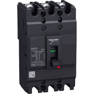 SCHNEIDER EASYPACT EZC100H MCCB BREAKER, 3P 3D, TMD 30A