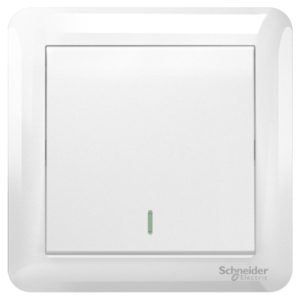 SCHNEIDER 1 GANG 2 WAY SWITCH (LARGE ROCKER) A3G31B2A
