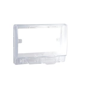 SCHNEIDER ET223R 2GANG W/P TRANSPARENT COVER (IP 55)