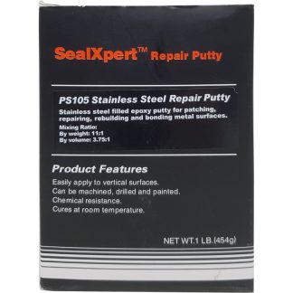 SEALXPERT STAINLESS STEEL PUTTY PS105 454G