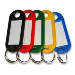 SECURE PLASTIC KEY TAG-10PC/PACK