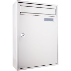 SECURE™ STAINLESS STEEL LETTER BOX 380HX270WX100D, TX0126