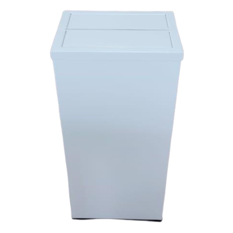 SELF CLOSING METAL PUSH FLAP BIN PF01