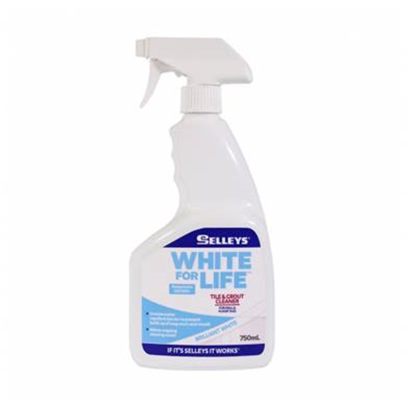 SELLEYS WHITE FOR LIFE TILE & GROUT CLEANER 750ML