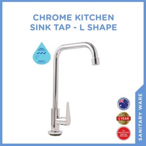 SELLEYS S60902 CHROME KITCHEN SINK TAP - L SHAPE