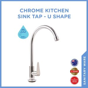 SELLEYS S60202 CHROME KITCHEN SINK TAP - U SHAPE