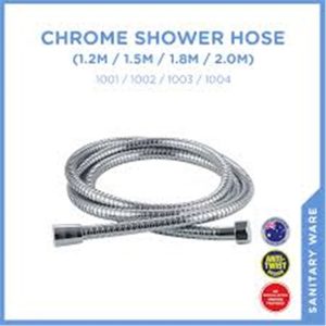 SELLEYS CHROME SHOWER HOSE
