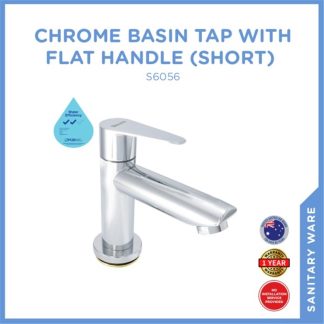 SELLEYS S6056 CHROME BASIN TAP(SHORT)-FLAT