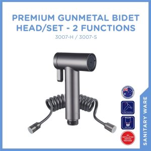 SELLEYS 3007 PREM GUNMETAL BIDET 2 FUNC