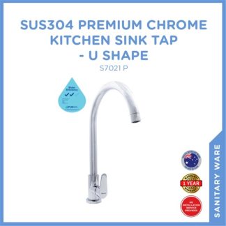SELLEYS S7021 PREMIUM CHROME KITCHEN SINK TAP-U SHAPE