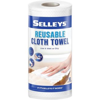 SELLEYS REUSABLE CLOTH TOWEL 50PCS/ROLL