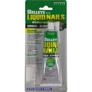 SELLEYS LIQUID NAILS MIRROR & ALUMINIUM 75GM-301196