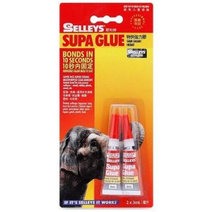 SELLEYS SUPA GLUE TWIN -2'SX3ML SL-SUPAGLUE(TWIN)