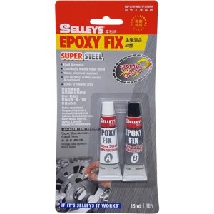 SELLEYS EPOXY FIX SUPER STEEL 5MIN 15ML-10201