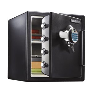 SENTRYSAFE FIRE & WATER RESISTANCE BIOMETRIC SAFE BOX SFW123BSC 39.3KG H45.3*W41.5*D49.1CM