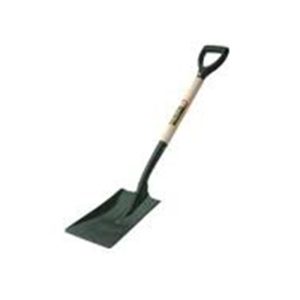 SHOVEL FLAT WOODEN HANDLE