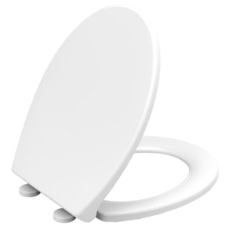 SHOWY SERENCE SOFT CLOSE TOILET SEAT AND COVER (2493-500)
