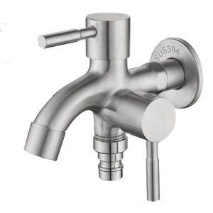 SHOWY "WAND" LEVER Q/T SUS 304 S/S TWO WAY TAP 3512