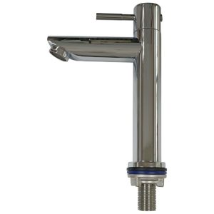 SHOWY PREMIUM C.P SS SINGLE LEVER BASIN TAP 3953