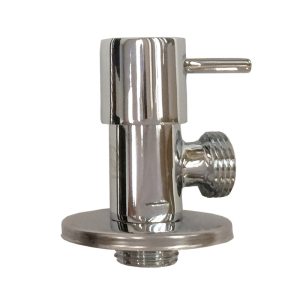 SHOWY PRISM 1/2" QUARTER TURN ANGLE TAP WITH FLANGE 2831