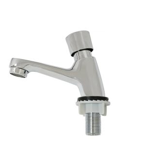 SHOWY MINI SELF-CLOSING DELAY PILLAR TAP 2 LITRE AERATOR (5-7 SEC) 3683