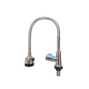 SHOWY LINEAR Q/T SINK TAP C/W 60CM F/SPOUT 1915