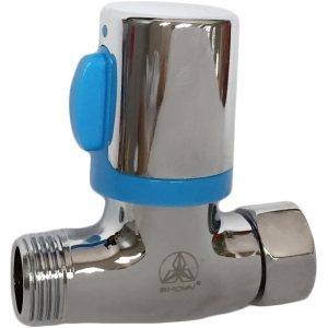 SHOWY LINEAR Q/T STOP COCK C/W FLEXI-NUT & 1944 HANDLE 1916