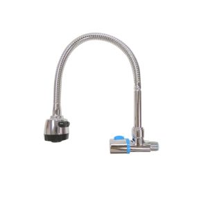 SHOWY LINEAR Q/T WALL SINK TAP C/W 50CM F/SPOUT 1934