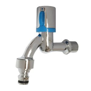SHOWY LINEAR U.K BIB TAP C/W 3/4 NOZZLE 1989