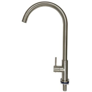 SHOWY PREMIUM STAINLESS STEEL (SUS 304) S/L SINK TAP C/W SWIVEL J SPOUT 3950