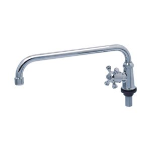 SHOWY X-KNOB PILLAR TAP C/W 6228 SWIVEL SPOUT 2555J-6228
