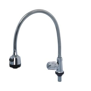SHOWY SINK PILLAR TAP C/W 50CM F/SPOUT 2575J-F50