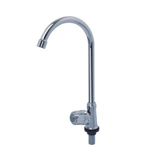 SHOWY SINK PILLAR TAP C/W ”J” SPOUT 2575JC
