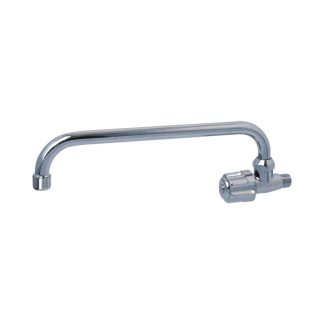 SHOWY ROUND KNOB WALL SINK TAP C/W 6229 SWIVEL SPOUT 2575W-6229
