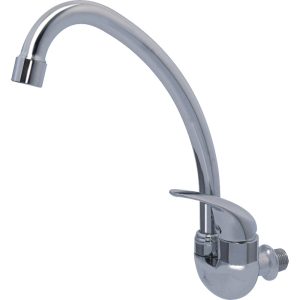 SHOWY  IMPERIAL  SINGLE LEVER WALL SINK TAP C/W  J  SPOUT 6179