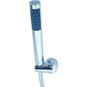 SHOWY STICK C.P BRASS HAND SHOWER C/W TURNABLE BRACKET 2869BH