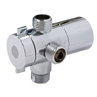 SHOWY WALL MOUNTD 1/2" THREE WAY CP SHOWER CONTROLLER 6327