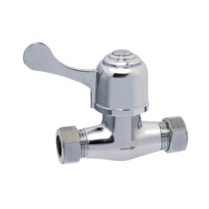SHOWY QUARTER-TURN 15X15MM C/C STOP COCK -6062