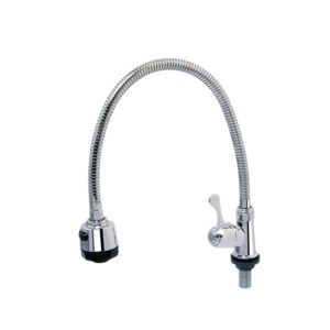 SHOWY Q-TURN SINGLE LEVER FLEX. SPOUT SINK TAP 6051F-50