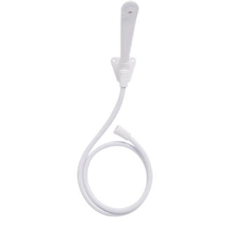 SHOWY COBRA H/SHOWER  -  2524TB-WH  C/W 2521 BKT & HOSE-WHITE
