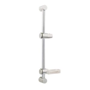 SHOWY ROTUND SHOWER SET WITH SLIDING ROD & SOAP HOLDER 8397 (8397-700)