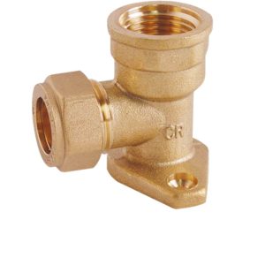 SHOWY PIPE ELBOW WALLPLATE CXFI 15MMX1/2"-5025