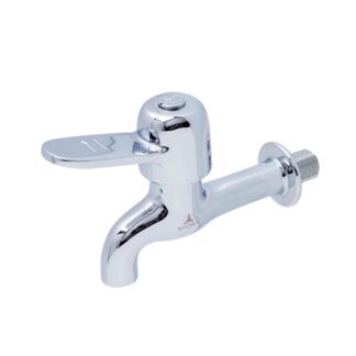 SHOWY QUARTER-TURN BIB TAP(CHROME)-6069