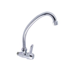 SHOWY QUARTER-TURN WALL PILLAR TAP-2565MWQC (CHROME)