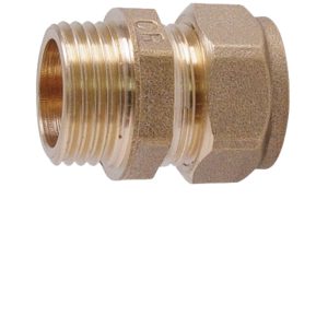 SHOWY PIPE STRAIGHT COUPLER CXMI 15MMX1/2"-5003
