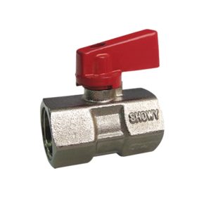 SHOWY 1/2" F/F MINI BALL VALVE 5121N-CR