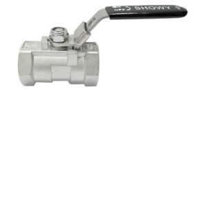 SHOWY STAINLESS STEEL 316 1" F/F BALL VALVE STANDARD BORE 5233