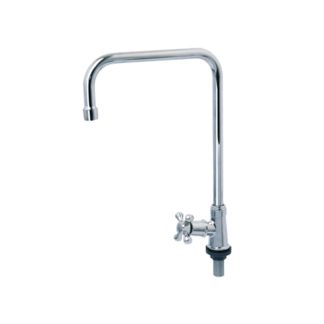SHOWY CROSS Q-TURN "J" SPOUT SINK TAP 2655N